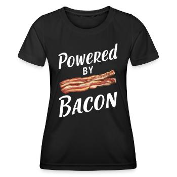 Bacon Breakfast Bacon - Women's Functional T-Shirt - black - Front - AI Model Female 172 light (172cm)