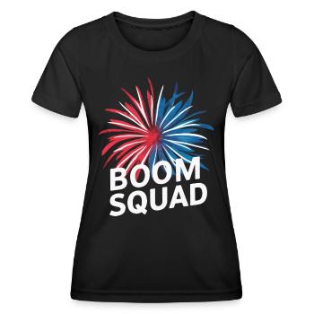 Pyrotechnics Fireworks Pyrotechnics - Women's Functional T-Shirt - black - Front - AI Model Female 172 light (172cm)