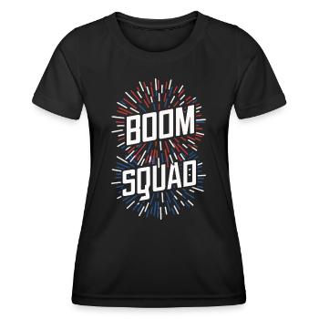 Pyrotechnics Fireworks Pyrotechnics - Women's Functional T-Shirt - black - Front - AI Model Female 172 light (172cm)