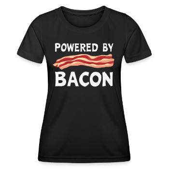 Bacon Breakfast Bacon - Women's Functional T-Shirt - black - Front - AI Model Female 172 light (172cm)