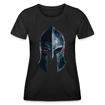 Crusader Knights Templar Middle Ages - Women's Functional T-Shirt - black - Front - AI Model Female 172 light (172cm)