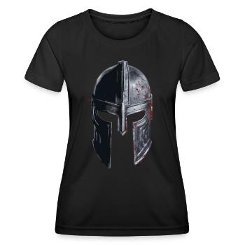 Crusader Knights Templar Middle Ages - Women's Functional T-Shirt - black - Front - AI Model Female 172 light (172cm)