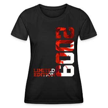17E ANNIVERSAIRE 17 ANS ÉDITION LIMITÉE 2009 - T-shirt sport Femme - noir - Devant - AI Model Female 172 light (172cm)