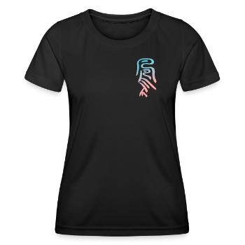Phoenix - Oracle chinois - Personnages - T-shirt sport Femme - noir - Devant - AI Model Female 172 light (172cm)