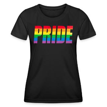 Rainbow Pride Graphic - Women's Functional T-Shirt - black - Front - AI Model Female 172 light (172cm)