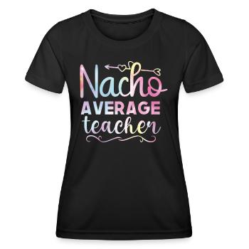 Back To School Binding Rainbow Physical Education - Women's Functional T-Shirt - black - Front - AI Model Female 172 light (172cm)