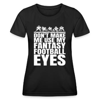 Funny Don't let me do my - Women's Functional T-Shirt - black - Front - AI Model Female 172 light (172cm)