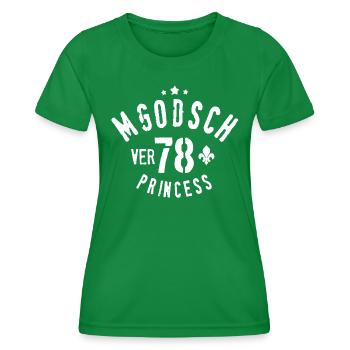 mgodsch 78 princess - T-shirt sport Femme - vert - Devant - AI Model Female 172 dark (172cm)