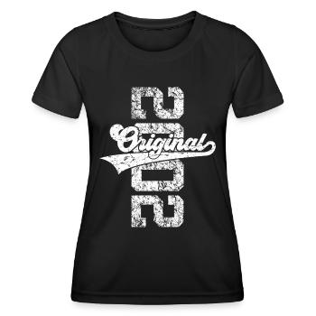 24TH BIRTHDAY ORIGINAL 2002 - Women's Functional T-Shirt - black - Front - AI Model Female 172 light (172cm)