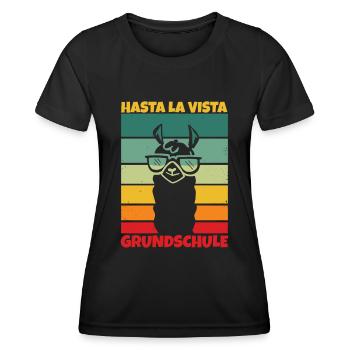 Grundschul Abgänger 2026 Grundschule Abschied - Frauen Funktions-T-Shirt - Schwarz - Vorne - AI Model Female 172 light (172cm)