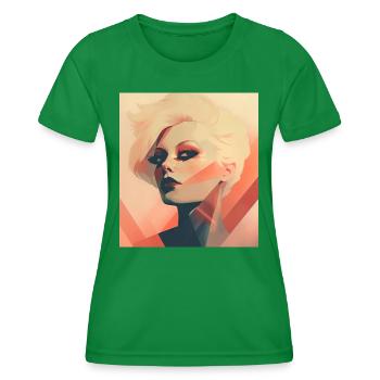 The Look - Women's Functional T-Shirt - kelly green - Front - AI Model Female 172 dark (172cm)