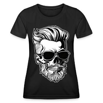 Cool garçon grossier - T-shirt sport Femme - noir - Devant - AI Model Female 172 light (172cm)