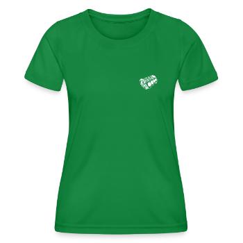 V8 huit cylindres moteur machine mécanicien auto - T-shirt sport Femme - vert - Devant - AI Model Female 172 dark (172cm)
