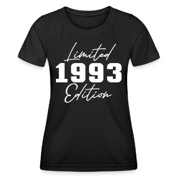 30. Geburtstag Männer Frauen Jubiläum 30 Jahre alt - Frauen Funktions-T-Shirt - Schwarz - Vorne - AI Model Female 172 light (172cm)