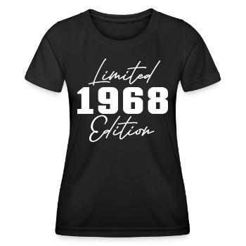 55. Geburtstag Männer Frauen Jubiläum 55 Jahre alt - Frauen Funktions-T-Shirt - Schwarz - Vorne - AI Model Female 172 light (172cm)