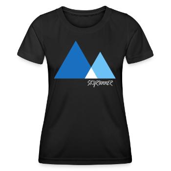 Skyrunner Mountainrun - Women's Functional T-Shirt - black - Front - AI Model Female 172 light (172cm)