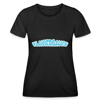 Piano Maker Piano Maker - T-shirt sport Femme - noir - Devant - AI Model Female 172 light (172cm)