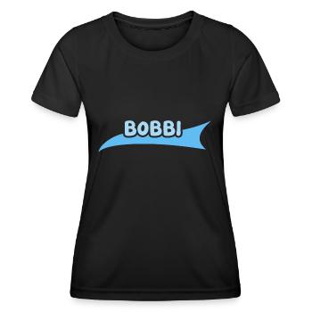 Gift for Bobbi - Women's Functional T-Shirt - black - Front - AI Model Female 172 light (172cm)