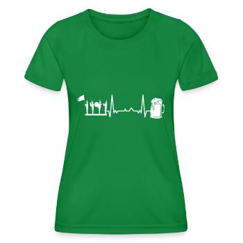 Spielmannszug Wind Orchestra Brass Band Brass Band - Women's Functional T-Shirt - kelly green - Front - AI Model Female 172 dark (172cm)