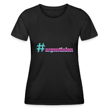 Argentina Argentinien - Frauen Funktions-T-Shirt - Schwarz - Vorne - AI Model Female 172 light (172cm)