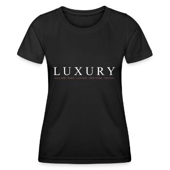 LUXURY DIRECT - Women's Functional T-Shirt - black - Front - AI Model Female 172 light (172cm)