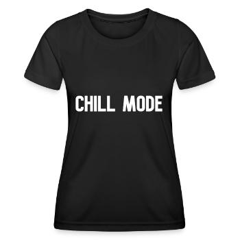 Mode de refroidissement - T-shirt sport Femme - noir - Devant - AI Model Female 172 light (172cm)