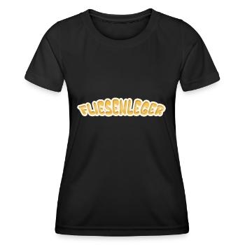 Job Tiler - Women's Functional T-Shirt - black - Front - AI Model Female 172 light (172cm)
