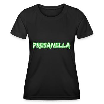 Trekking Presanella - T-shirt sport Femme - noir - Devant - AI Model Female 172 light (172cm)
