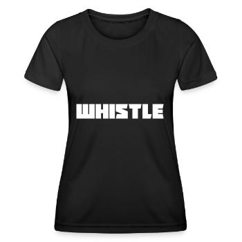Whistle - Women's Functional T-Shirt - black - Front - AI Model Female 172 light (172cm)