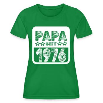 1976 - Frauen Funktions-T-Shirt - Kelly Green - Vorne - AI Model Female 172 dark (172cm)