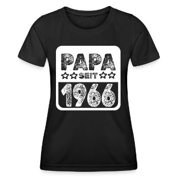 1966 1966 - Frauen Funktions-T-Shirt - Schwarz - Vorne - AI Model Female 172 light (172cm)