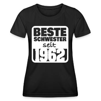 Family 1962 - Women's Functional T-Shirt - black - Front - AI Model Female 172 light (172cm)