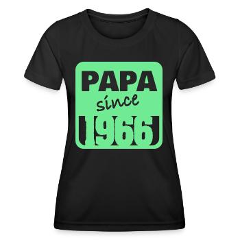 1966 - Frauen Funktions-T-Shirt - Schwarz - Vorne - AI Model Female 172 light (172cm)