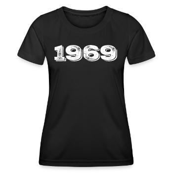 Geburtstagsgeschenk 1969 - 1969 - Frauen Funktions-T-Shirt - Schwarz - Vorne - AI Model Female 172 light (172cm)