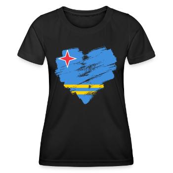 Aruba - Women's Functional T-Shirt - black - Front - AI Model Female 172 light (172cm)