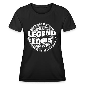 Geschenk für Loris - Frauen Funktions-T-Shirt - Schwarz - Vorne - AI Model Female 172 light (172cm)