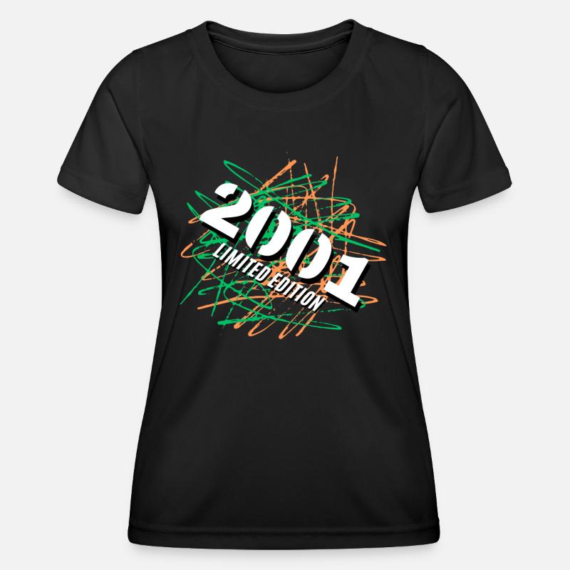 Limited Edition 2001 - Women's Functional T-Shirt - black