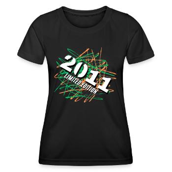 Limited Edition 2011 - Women's Functional T-Shirt - black - Front - AI Model Female 172 light (172cm)