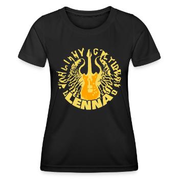 Lenna - T-shirt sport Femme - noir - Devant - AI Model Female 172 light (172cm)