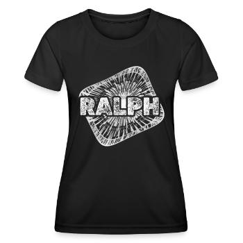 Sternenstaub Ralph - Frauen Funktions-T-Shirt - Schwarz - Vorne - AI Model Female 172 light (172cm)