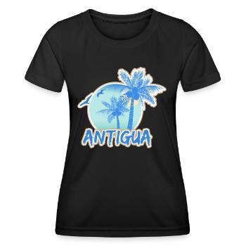 Holidays Antigua - Women's Functional T-Shirt - black - Front - AI Model Female 172 light (172cm)