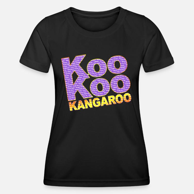 Koo Kangaroo - Women's Functional T-Shirt - black
