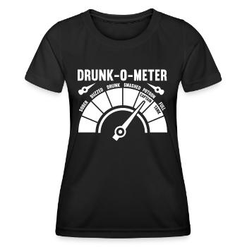 Pontonboot Kapitän Bootfahren See Pontoon - Frauen Funktions-T-Shirt - Schwarz - Vorne - AI Model Female 172 light (172cm)