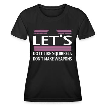 Déclaration de fierté Hippie Festival Cadeau Anniversaire - T-shirt sport Femme - noir - Devant - AI Model Female 172 light (172cm)