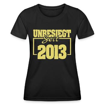Drôle 2013 - T-shirt sport Femme - noir - Devant - AI Model Female 172 light (172cm)
