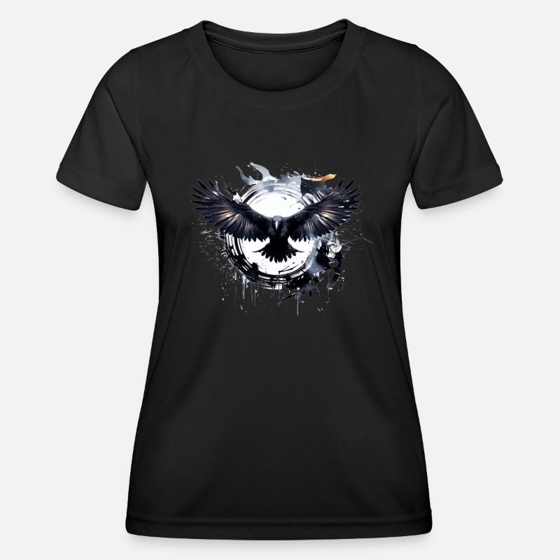 Raven - Women's Functional T-Shirt - black