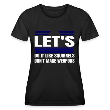 counterculture present geek jokes awesome pride - Frauen Funktions-T-Shirt - Schwarz - Vorne - AI Model Female 172 light (172cm)