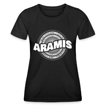 Geschenkidee Aramis - Frauen Funktions-T-Shirt - Schwarz - Vorne - AI Model Female 172 light (172cm)