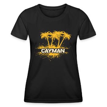 Cadeau pour - T-shirt sport Femme - noir - Devant - AI Model Female 172 light (172cm)