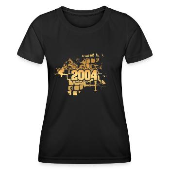 Opa 2004 - Frauen Funktions-T-Shirt - Schwarz - Vorne - AI Model Female 172 light (172cm)